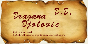 Dragana Đolović vizit kartica